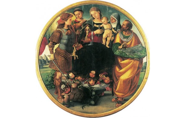 Madonna con Bambino e i Santi protettori della citt