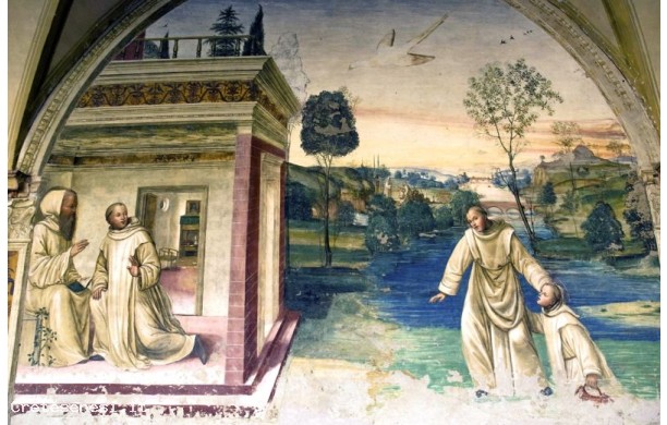 16 - Come Mauro mandato a salvare Placido cammina sopra l'acqua