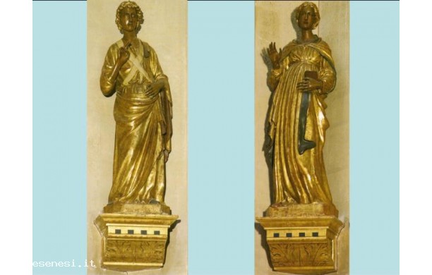 Annunciazione: Madonna e Angelo annunciante