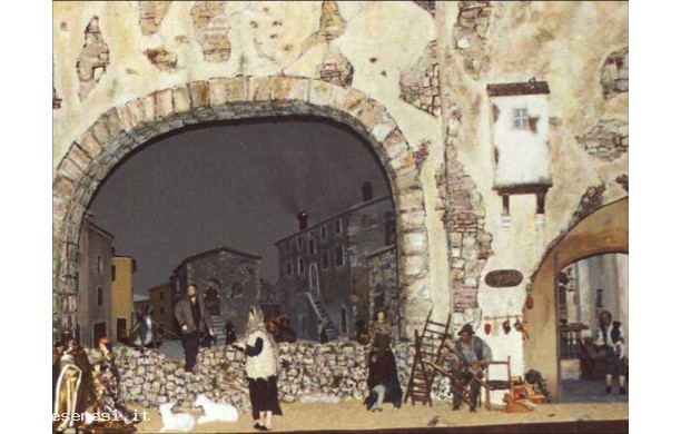 Presepe anno 2001 - Piazza del Castellare