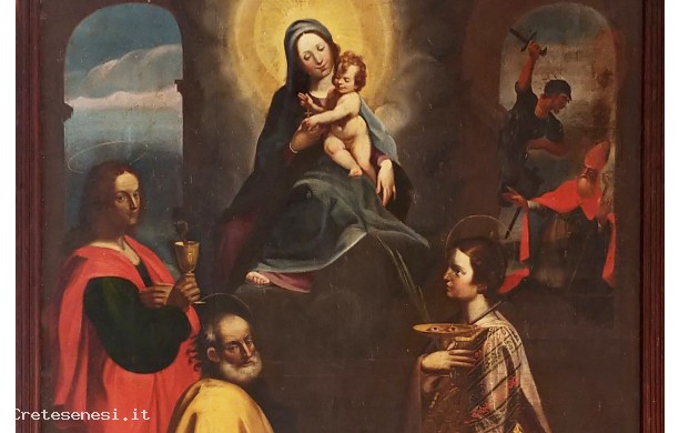 Madonna col Bambini circondata dai santi