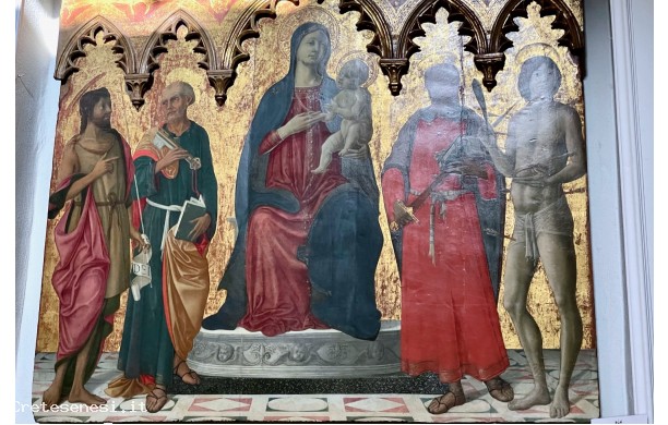Madonna col Bambino in trono e i Santi Giovanni Battista, Pietro, Paolo e Sebastiano