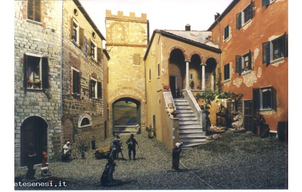 Presepe anno 1997 - Rapolano Palazzetto Signorile