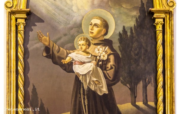 Sant'Antonio con Gesù in braccio