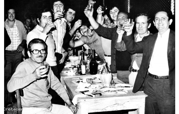 1975 - Cena virtussina a bordo campo
