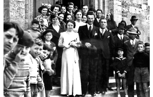 1938, Luned 18 Aprile - Primo e Laudonia, sposi