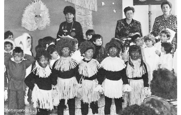 1986 - Recita di Natale alla Scuola Materna
