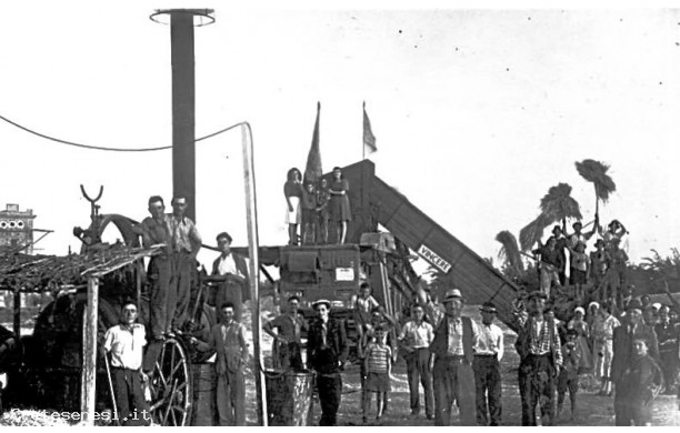 1936 ? - Tribbiatura  intorno alla Casaccia.