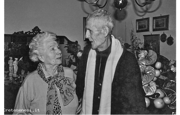 2002 - Delfina e Amedeo festeggiano 70 anni di matrimonio
