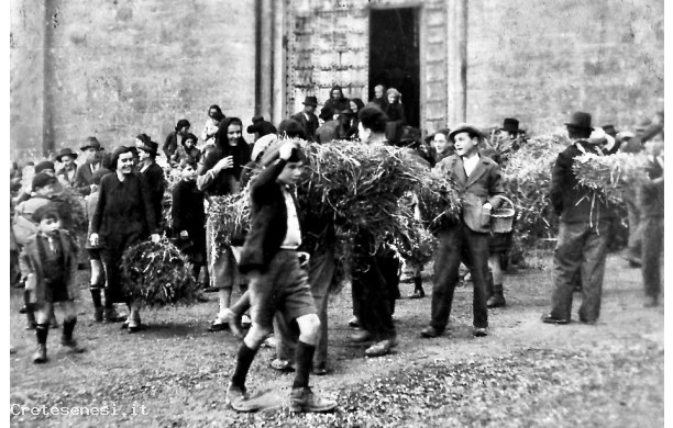 1946, 17 Gennaio - Benedizione degli animali e delle messi