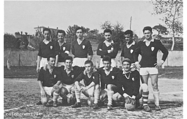 1956 - Virtus contro Stia, risultato 2 a 2