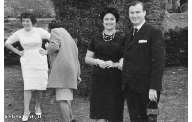 1960 - Bista e consorte al matrimonio di Anna