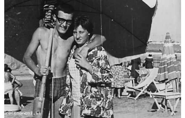1961 - Spiaggia di Cesenatico
