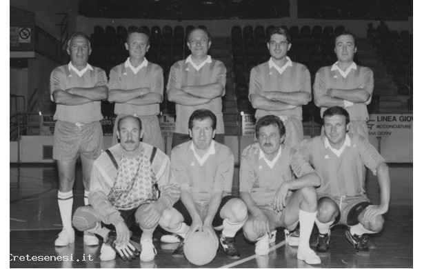1990 - La formazione della prima squadra di calcetto