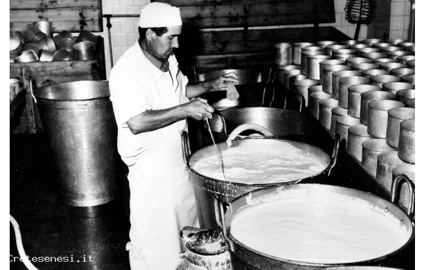 1970? - Preparazione della cagliata