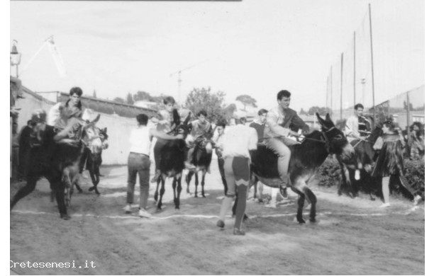 1987 - I due De Gortes in competizione al Palio dei Ciuchi