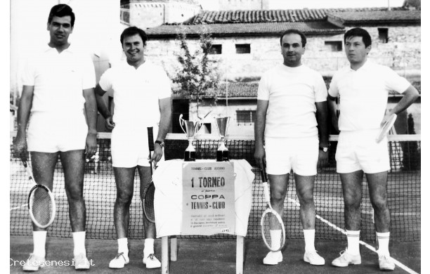1968 - Agli albori del Tennis locale - 1°Torneo