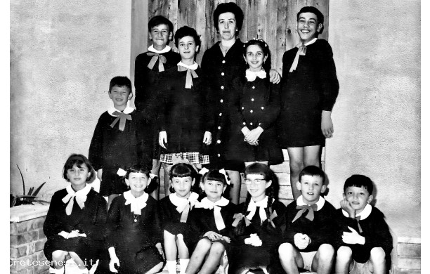 1965 - La pluriclasse di Asciano Scalo