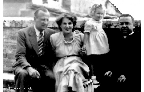 1949 - Gli Schonburg con la figlia primogenita