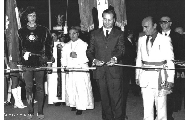 1971 - 4° Mostra Mercato Ascianese: inaugurazione