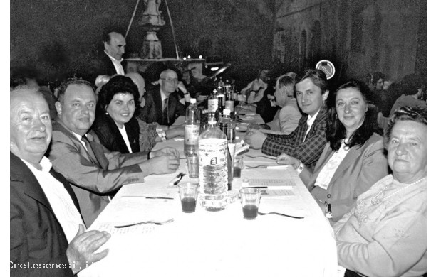 1992 - Cena dei Menciaioli, i Centini al completo