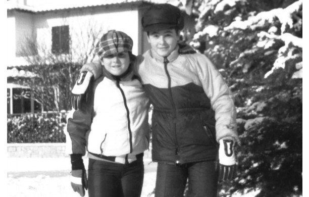 1983 - I fratelli Gotti sotto la neve