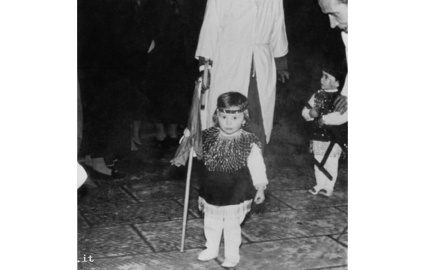 1960 - Robertina alla processione del Venerd Santo