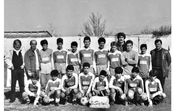 1987 - La formazione giovanile della Virtus Campione Provinciale