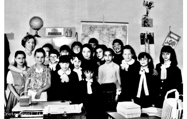 1967, Giugno - Quinta Elementare femminile