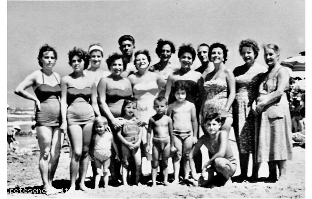 1959 - Bagnanti Sulla spiaggia di San Vincenzo