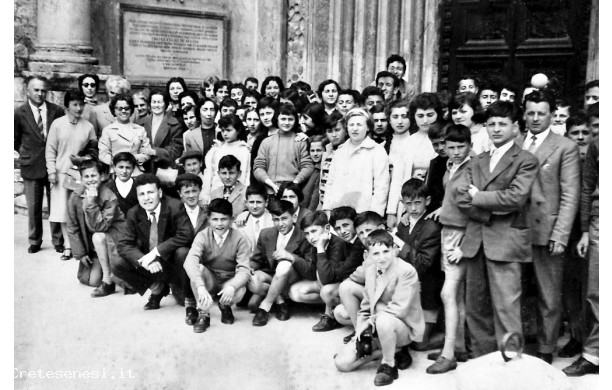 1958 - Gita ad Orvieto della Scuola Media