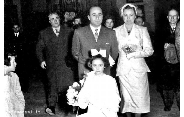 1954, 30 Dicembre - Si sposano Mario e Pia