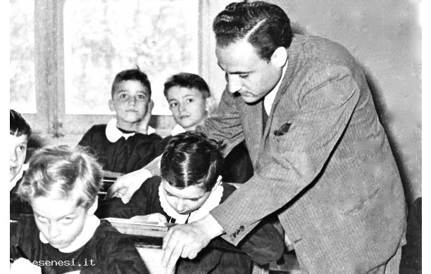 1956 - Gli allievi del Lucatti in Seconda Elementare