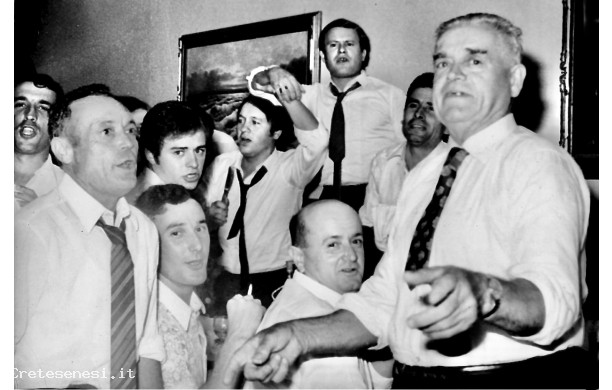 1970, Sabati 12 Settembre - Coro d'invitati al pranzo di nozze