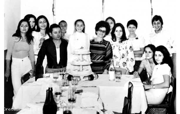 1974, Lunedì 10 Giugno - Si festeggia la Comunione di Simona