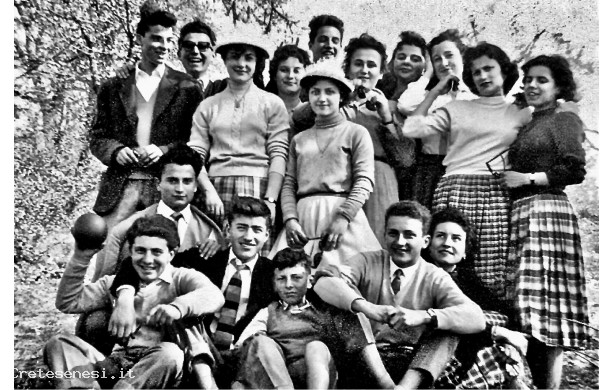 1958 - Scampagnata fra giovani promesse locali