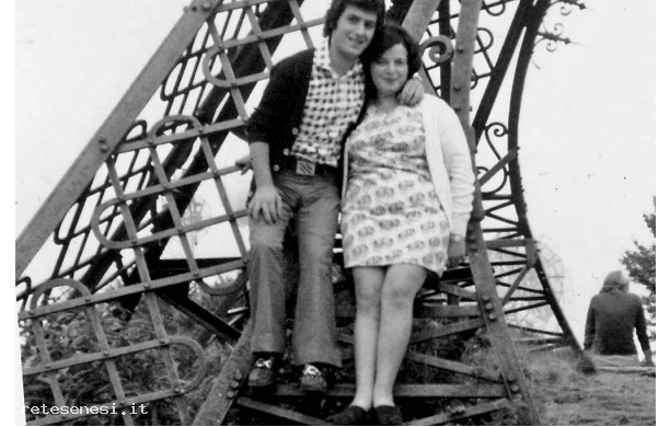1971 - Rossano e Daniela all'Amiata