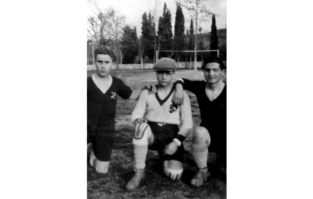 1936 - Tre grandi amici nel gioco del calcio