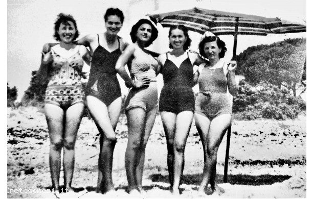 1953, 15 Agosto - Da Asciano Scalo, al mare e ritorno