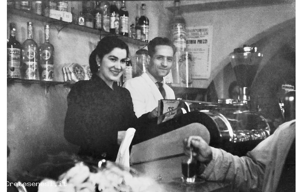 1961  Terzino e Gina al Bar Guidi