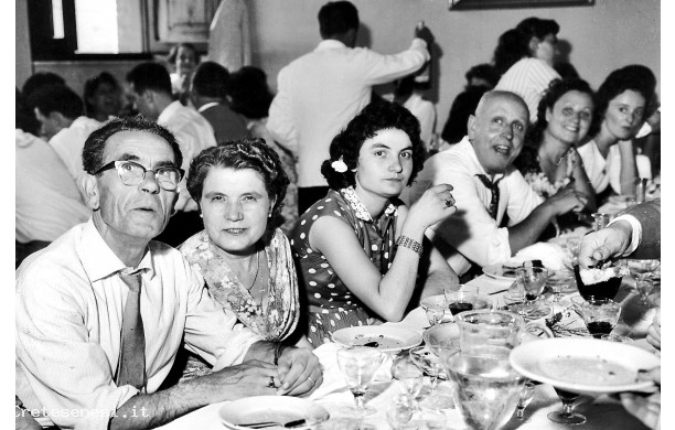 1958, Domenica 31 Agosto - Fringuello e Fischione al pranzo matrimoniale