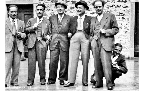 1939? - Gruppo di amici ascianesi