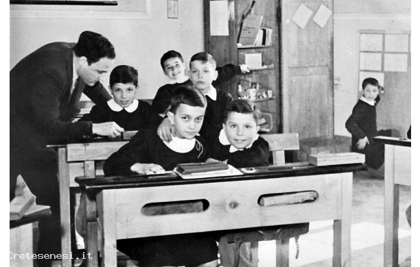 1953 - Claudio Regoli allievo del maestro Lucatti