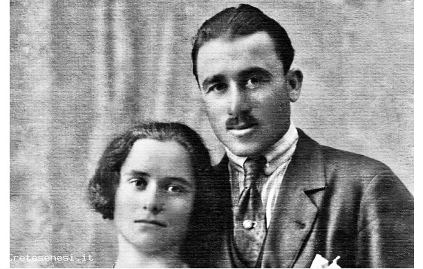 1925 - I Calderini della Chiana, ricordo matrimoniale