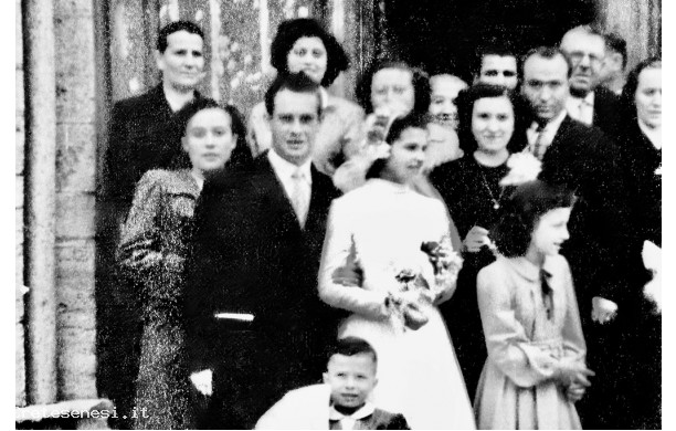 1950, Sabato 21 ottobre - Matrimonio di Dino e Elia