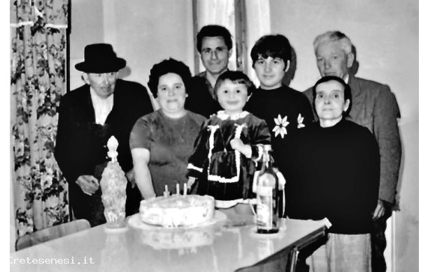 1967, 4 maggio - I Fattori per il compleanno di Gianna