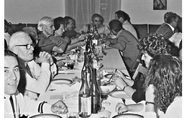 1984 - Cena dei Menciaioli, gli Ascianesi di Chiusi