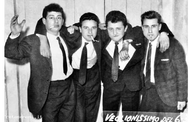 1962, marted 6 marzo - Amici euforici per l'ultimo di Carnevale