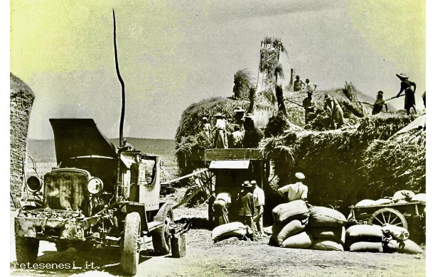 1946 - Si trebbia con la  gippe