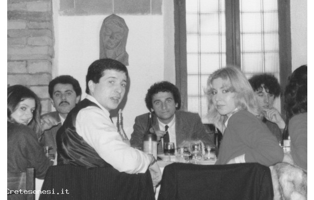 1980? - Pranzo fra amici in casa Torpigliani